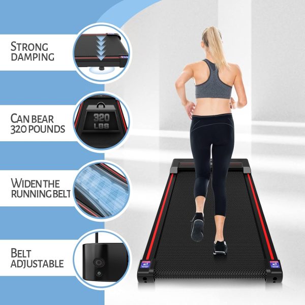 Sperax Walking Pad,Under Desk Treadmills for Home,320 Lbs Capacity,3 in 1 Portable Treadmill - Image 6