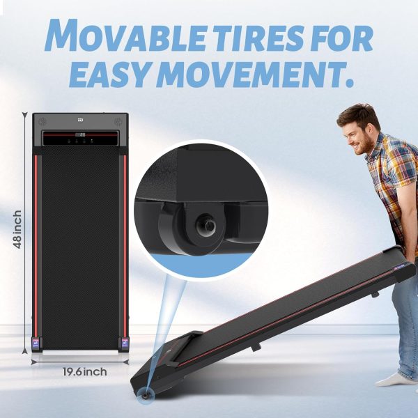 Sperax Walking Pad,Under Desk Treadmills for Home,320 Lbs Capacity,3 in 1 Portable Treadmill - Image 7